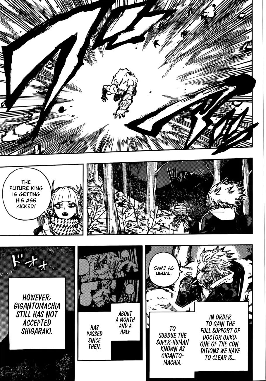 Boku no Hero Academia Chapter 223 page 4 - Chapter 223: A Cockroach