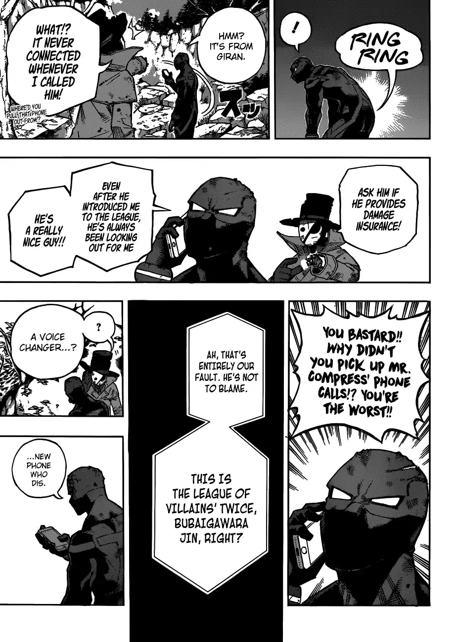 Boku no Hero Academia Chapter 223 page 8 - Chapter 223: A Cockroach