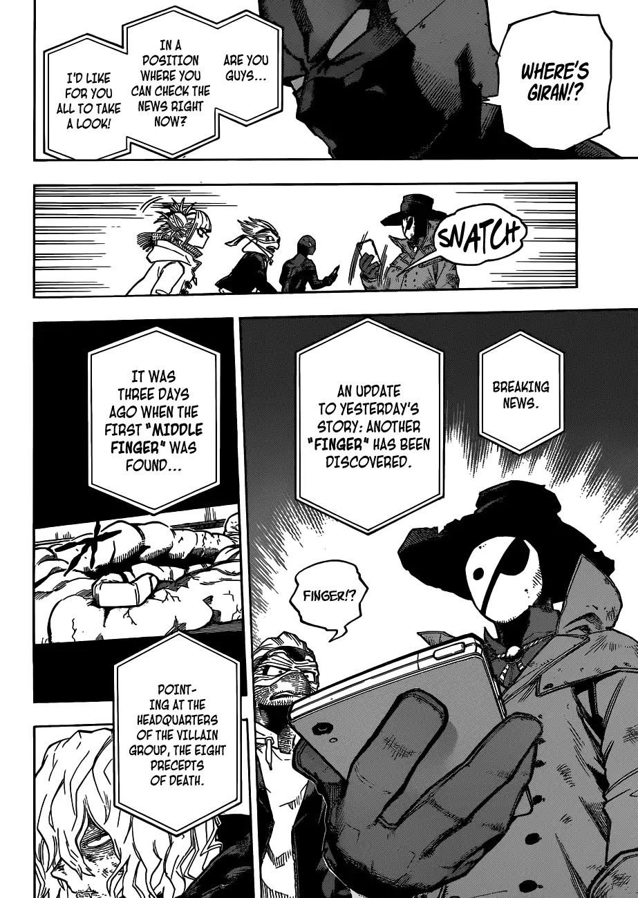 Boku no Hero Academia Chapter 223 page 9 - Chapter 223: A Cockroach