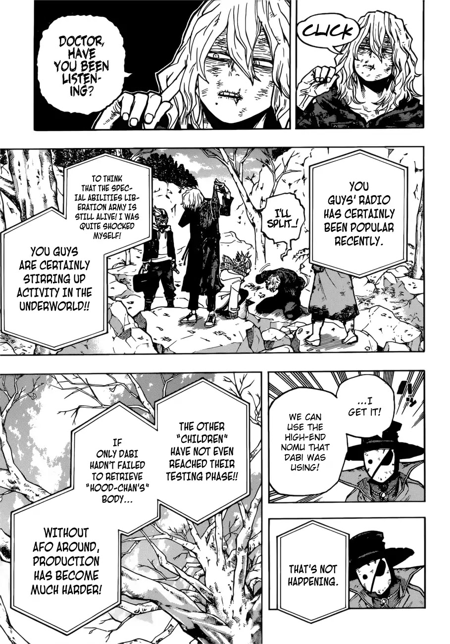 Boku no Hero Academia Chapter 224 page 3 - Chapter 224: Resurrection Festival