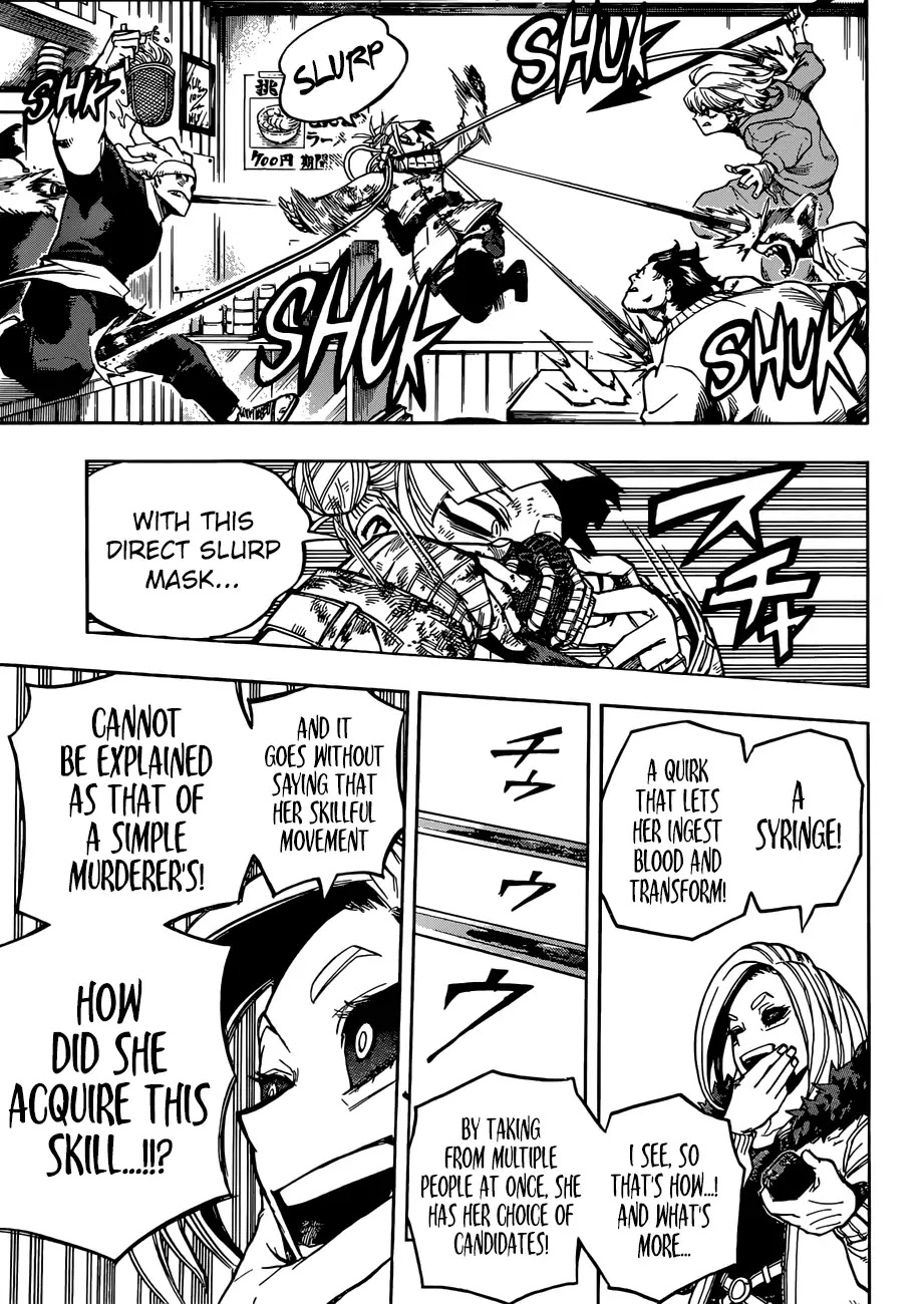Boku no Hero Academia Chapter 225 page 10 - Chapter 225: Interview with a Vampire
