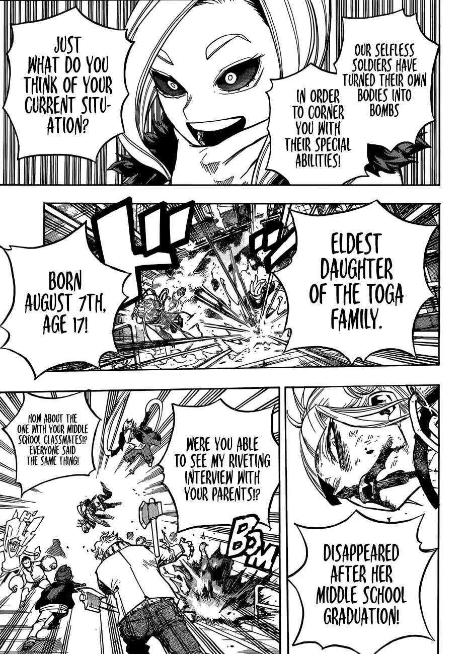 Boku no Hero Academia Chapter 225 page 12 - Chapter 225: Interview with a Vampire