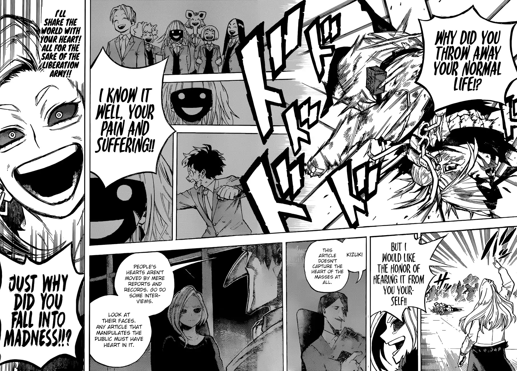 Boku no Hero Academia Chapter 225 page 13 - Chapter 225: Interview with a Vampire