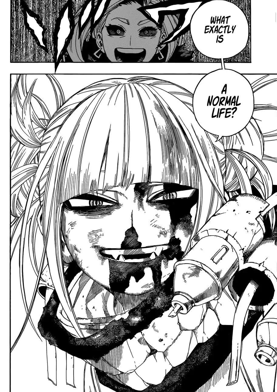 Boku no Hero Academia Chapter 225 page 14 - Chapter 225: Interview with a Vampire