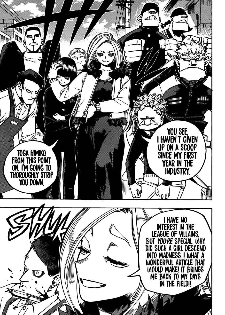 Boku no Hero Academia Chapter 225 page 6 - Chapter 225: Interview with a Vampire