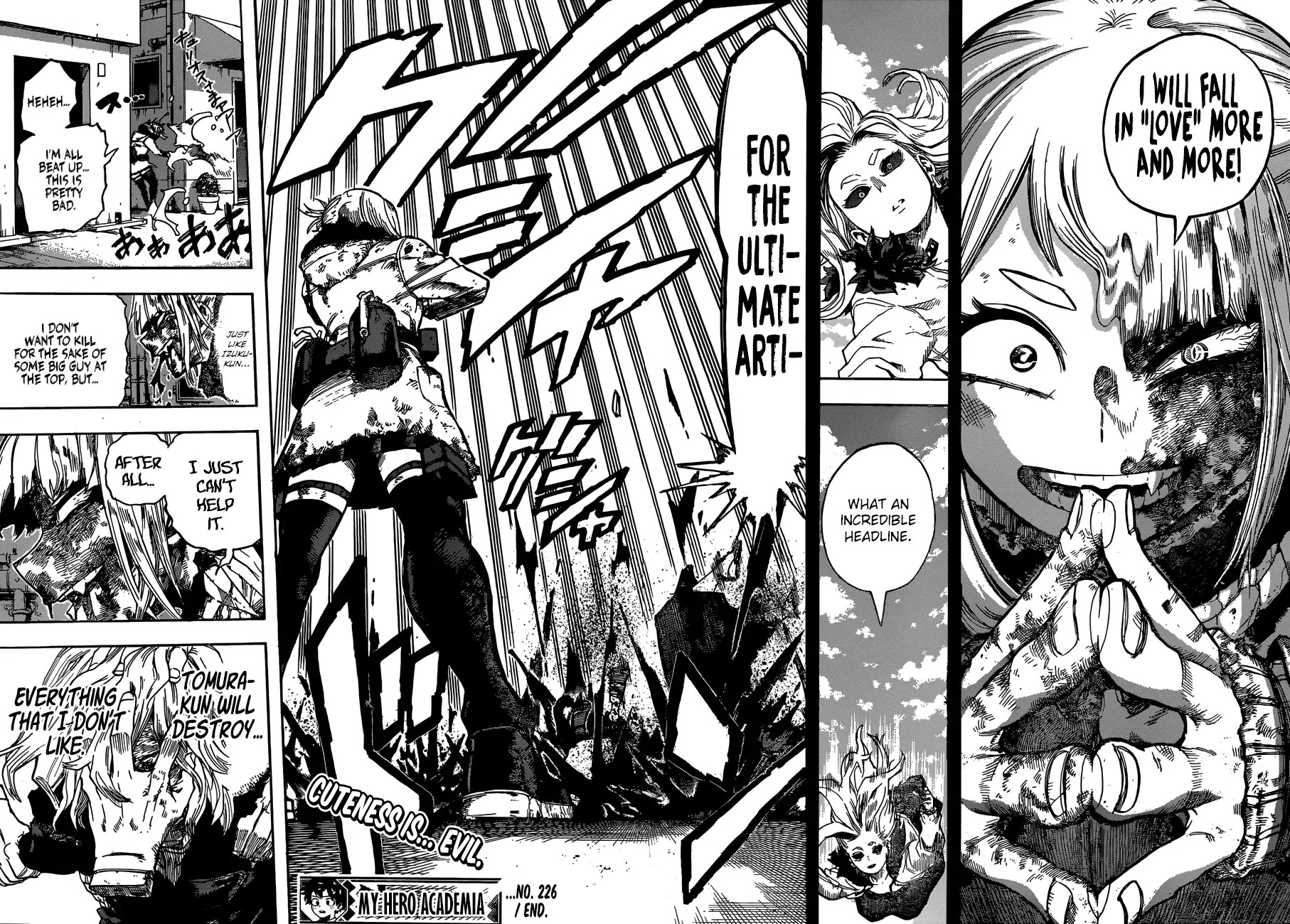 Boku no Hero Academia Chapter 226 page 15 - Chapter 226: Blood of Love