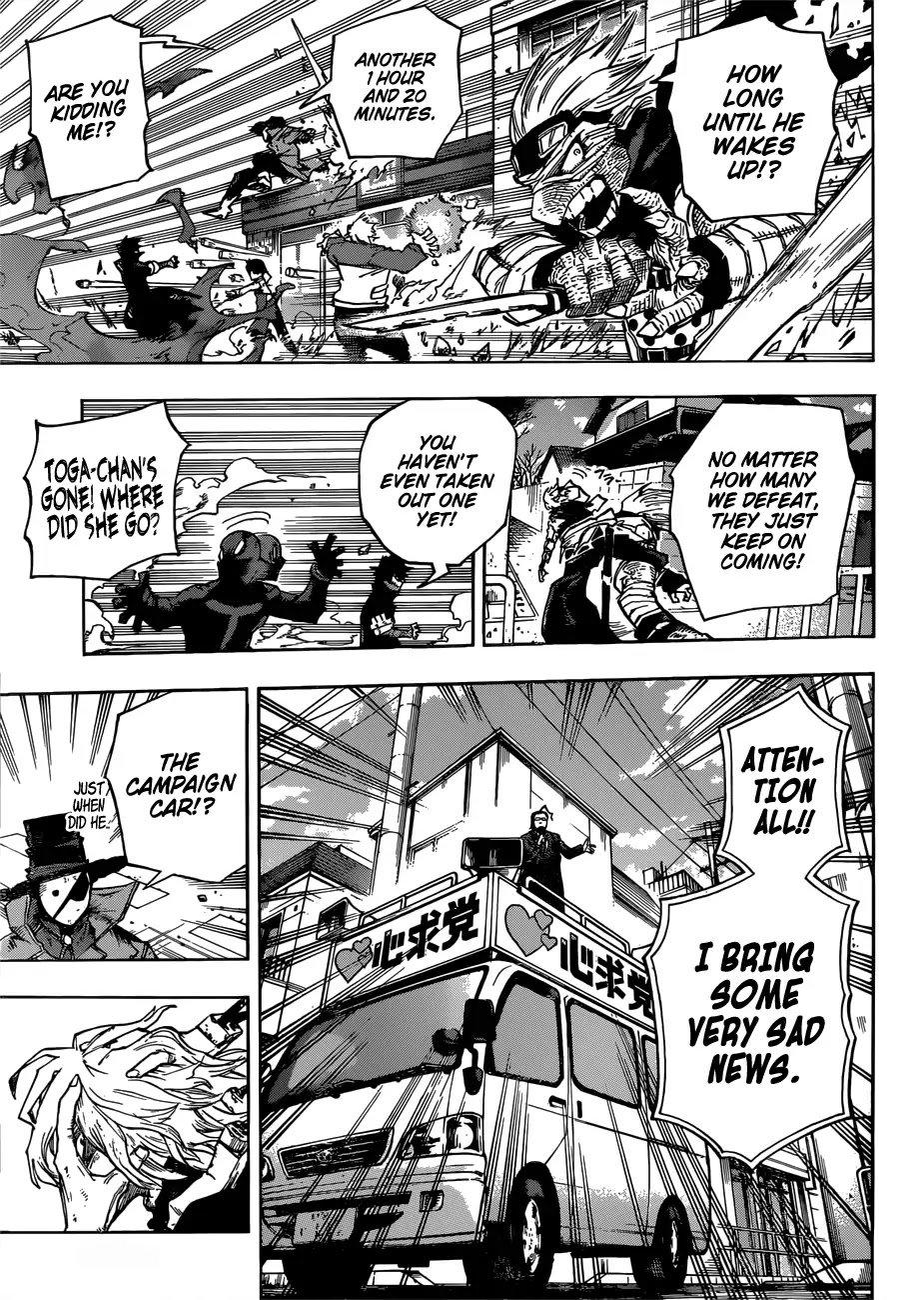 Boku no Hero Academia Chapter 227 page 8 - Chapter 227: Sleepy