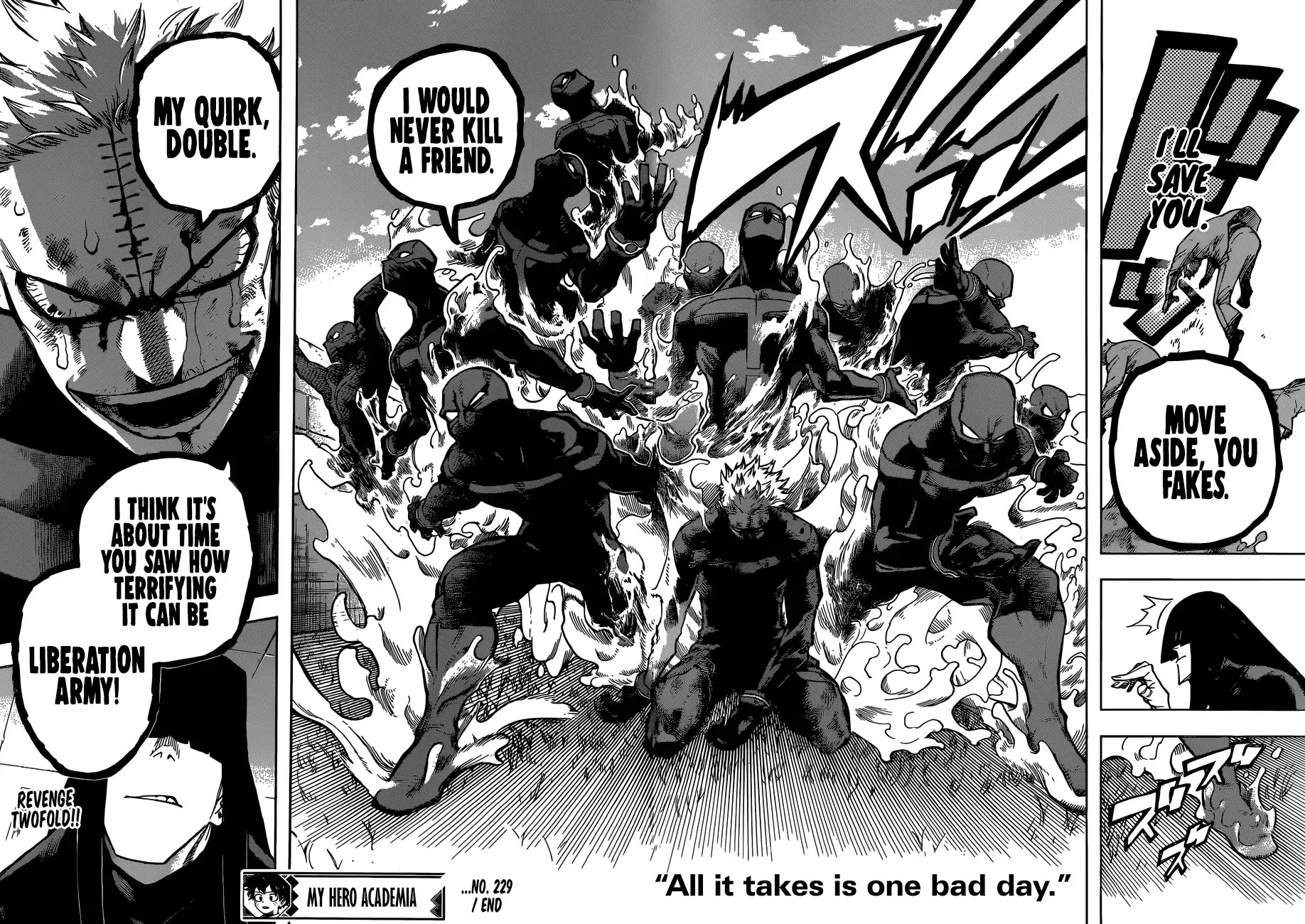Boku no Hero Academia Chapter 229 page 17 - Chapter 229