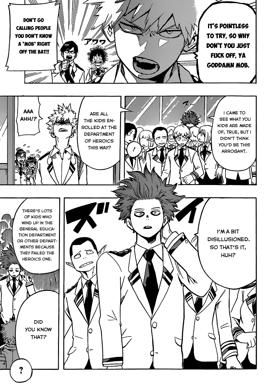 Boku no Hero Academia Chapter 23 page 11 - Chapter 23: Roaring Sports Festival
