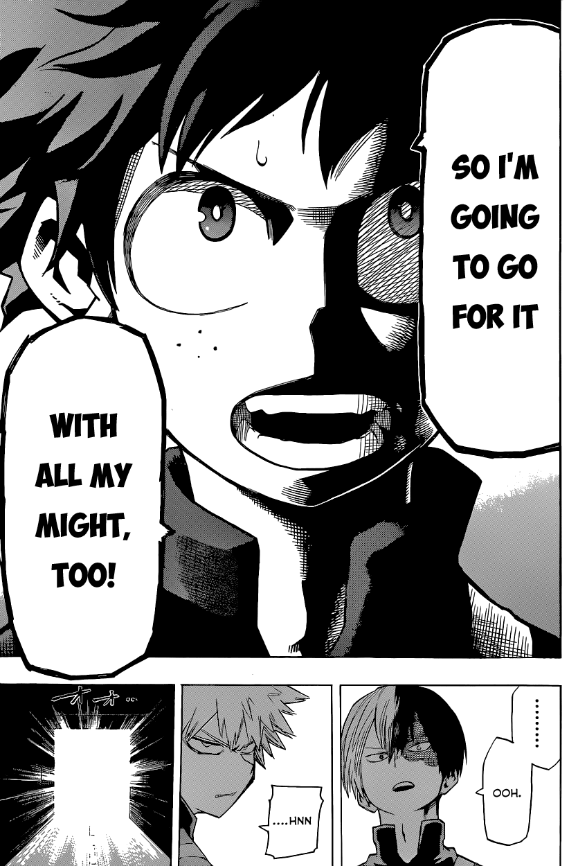 Boku no Hero Academia Chapter 23 page 21 - Chapter 23: Roaring Sports Festival