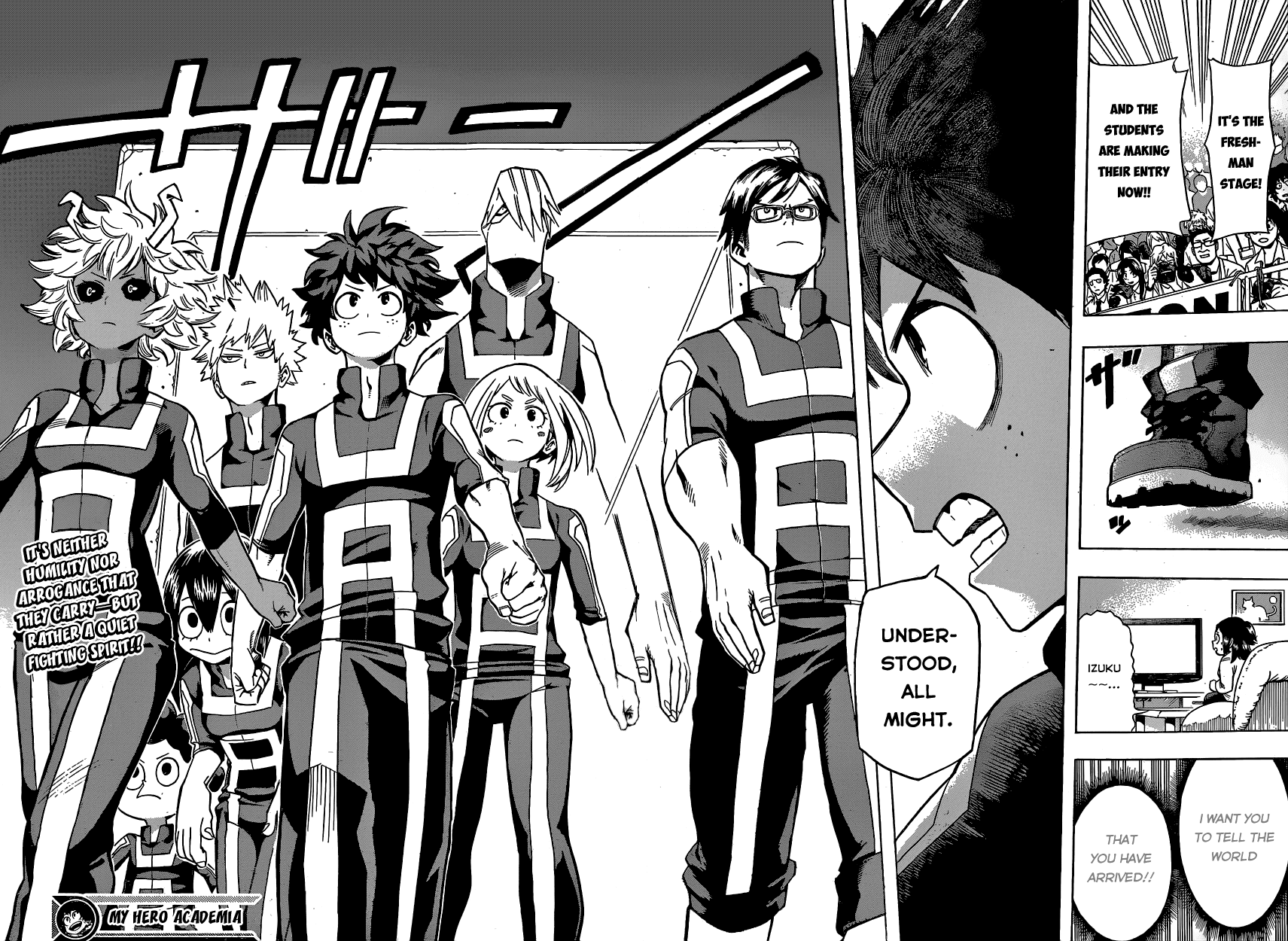 Boku no Hero Academia Chapter 23 page 22 - Chapter 23: Roaring Sports Festival