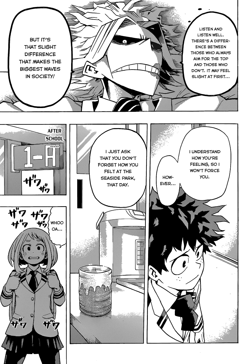 Boku no Hero Academia Chapter 23 page 9 - Chapter 23: Roaring Sports Festival