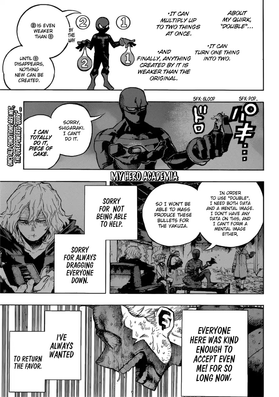 Boku no Hero Academia Chapter 230 page 1 - Chapter 230: Sad Man’s Parade
