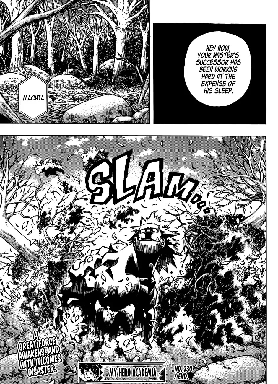 Boku no Hero Academia Chapter 230 page 14 - Chapter 230: Sad Man’s Parade
