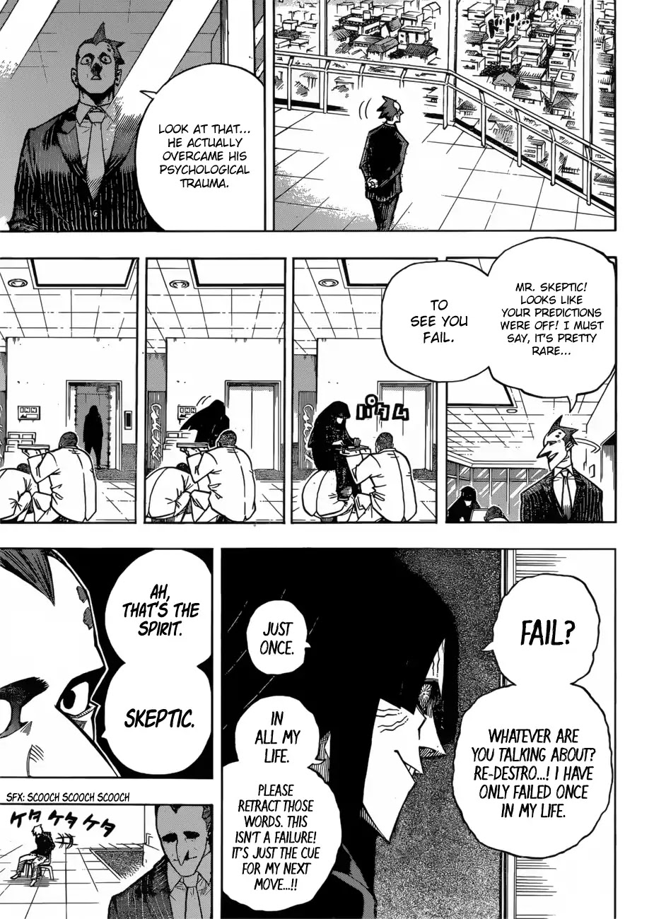 Boku no Hero Academia Chapter 230 page 5 - Chapter 230: Sad Man’s Parade