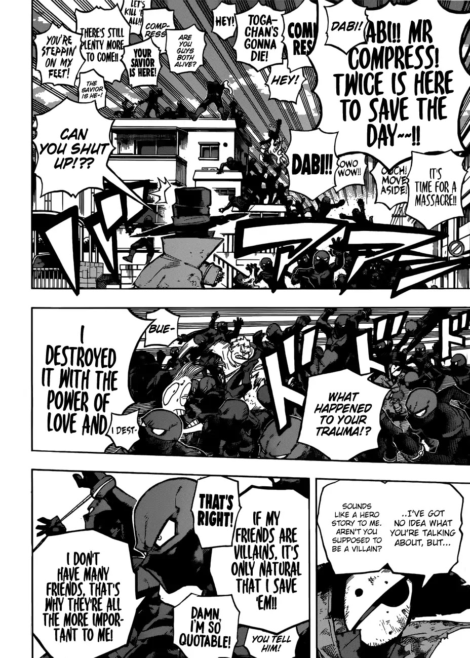 Boku no Hero Academia Chapter 230 page 8 - Chapter 230: Sad Man’s Parade