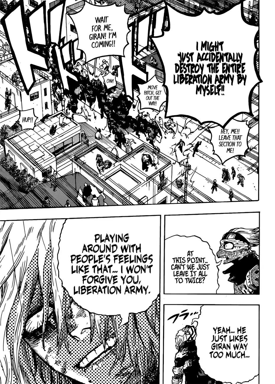 Boku no Hero Academia Chapter 231 page 12 - Chapter 231: The Path