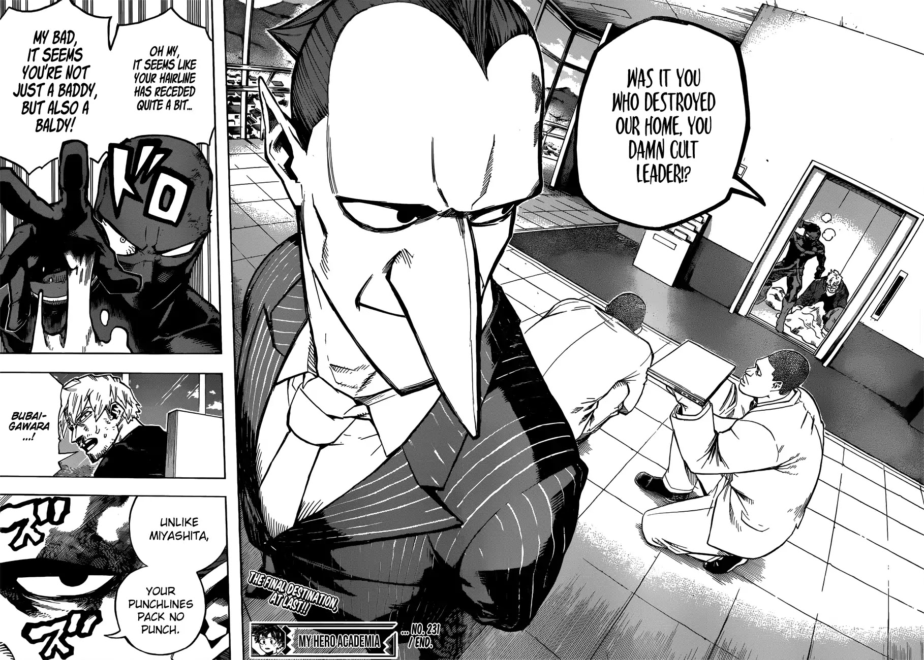 Boku no Hero Academia Chapter 231 page 15 - Chapter 231: The Path
