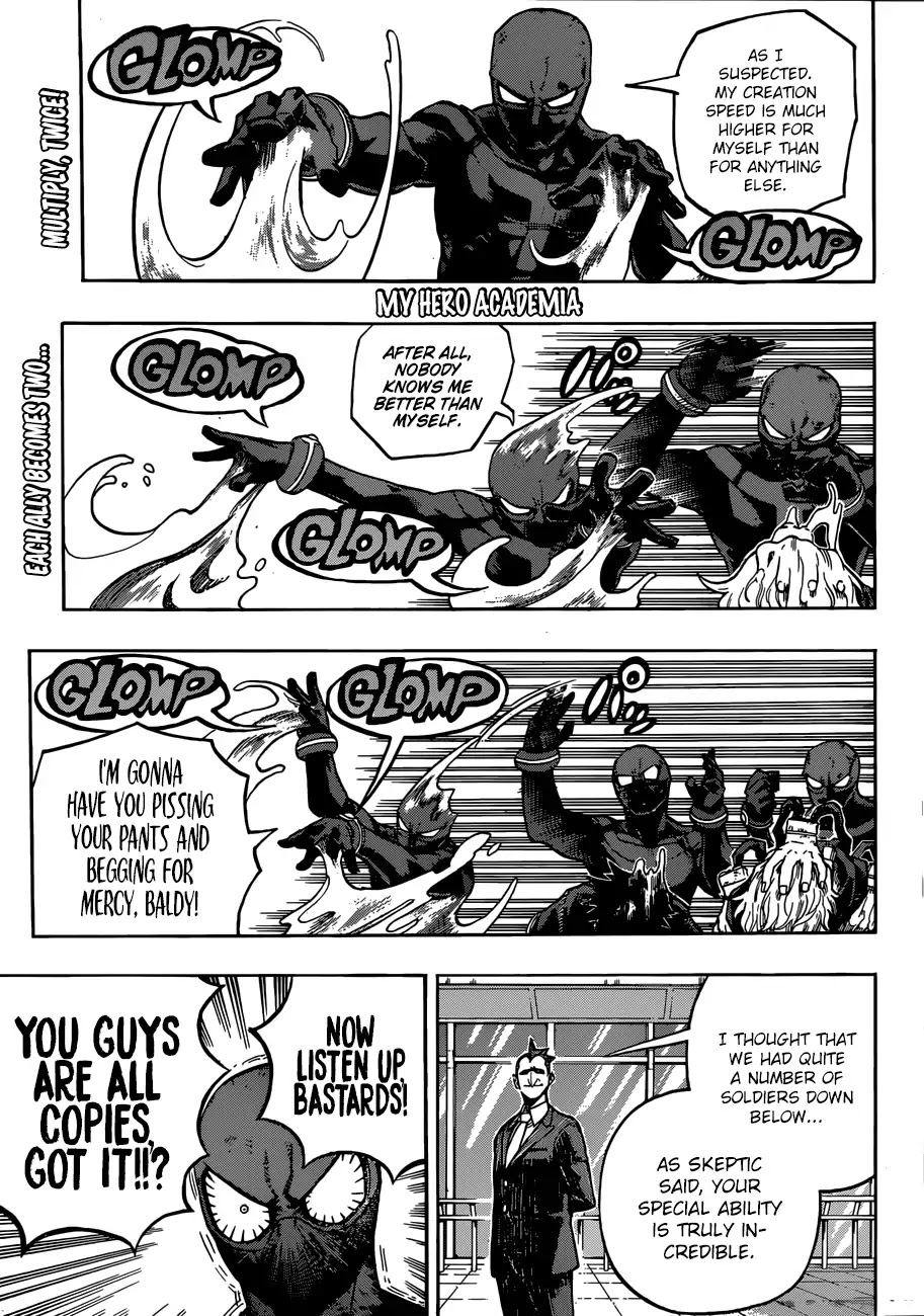 Boku no Hero Academia Chapter 232 page 1 - Chapter 232: Special Abilities and Quirks