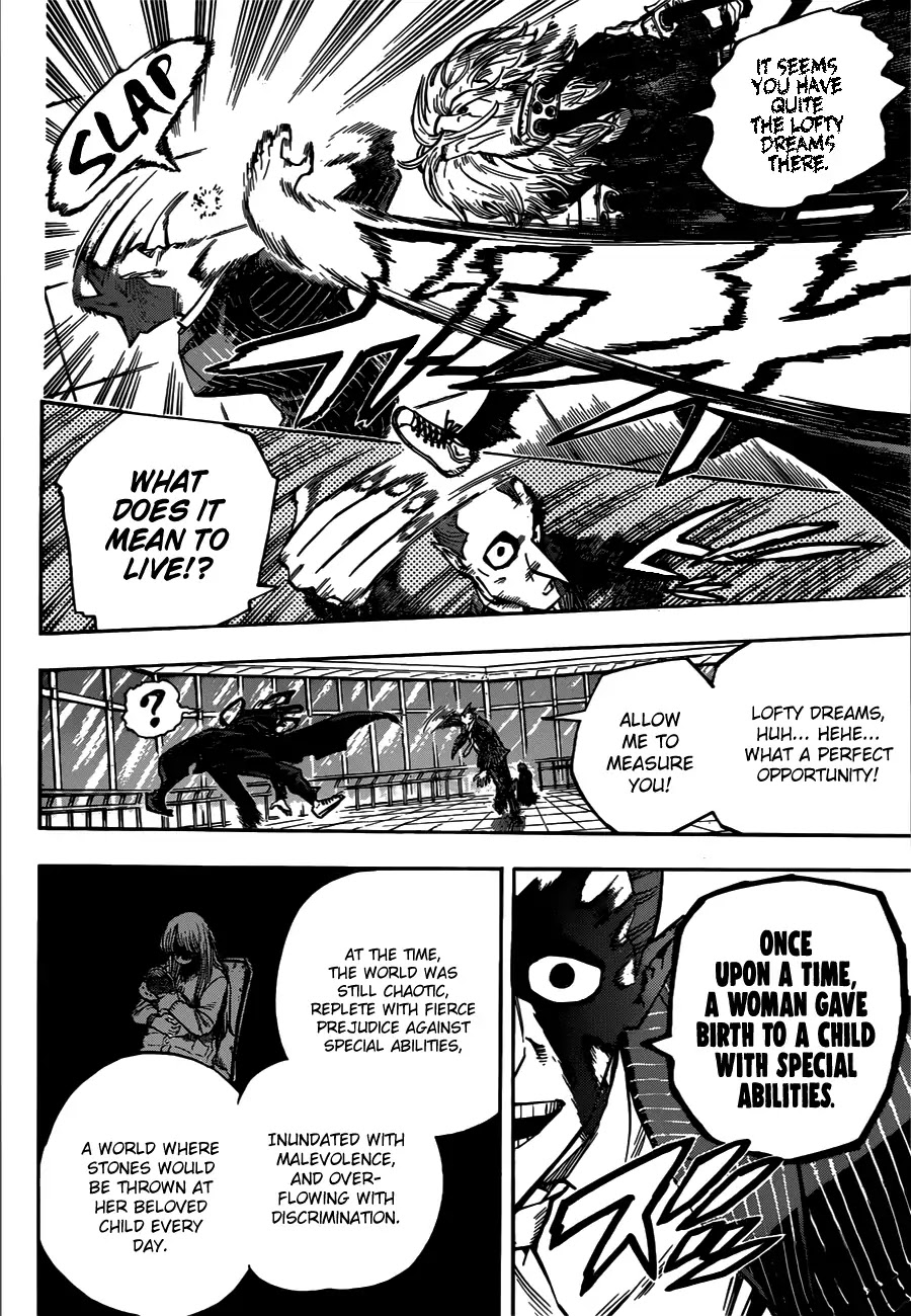 Boku no Hero Academia Chapter 232 page 10 - Chapter 232: Special Abilities and Quirks
