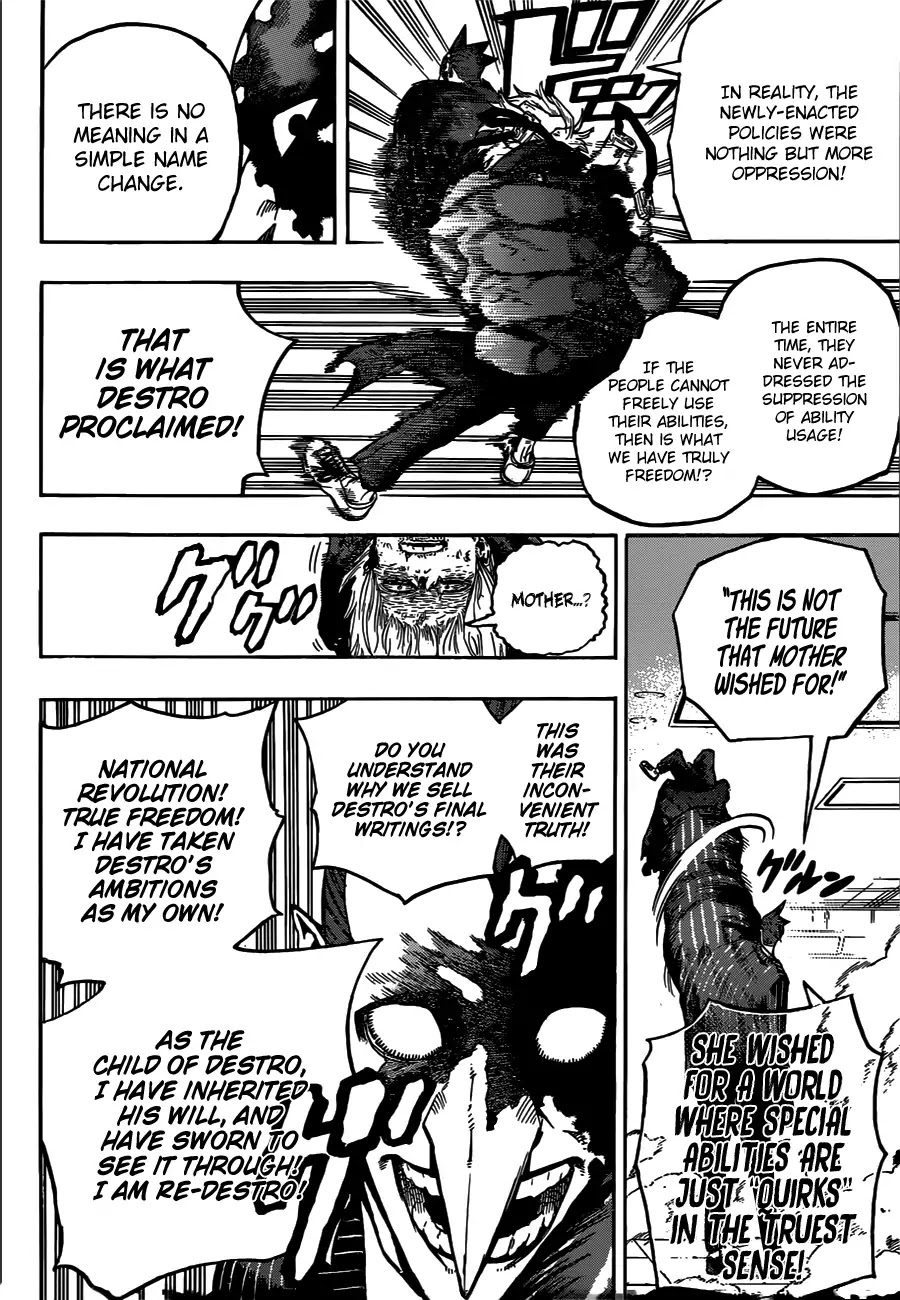 Boku no Hero Academia Chapter 232 page 12 - Chapter 232: Special Abilities and Quirks