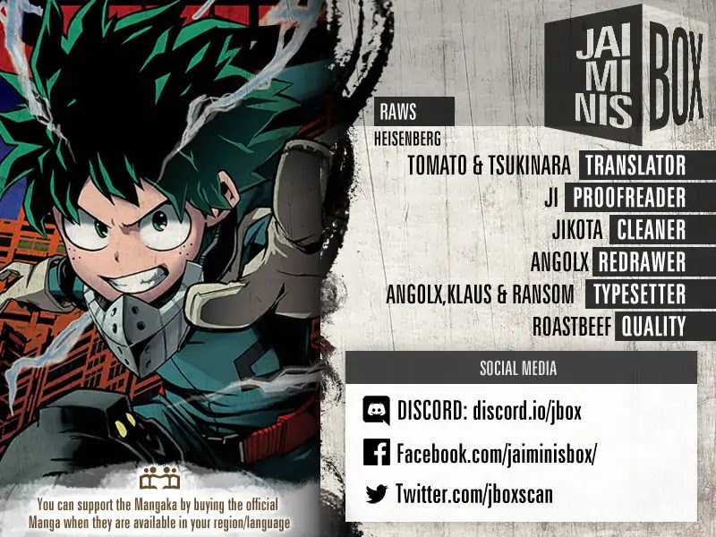 Boku no Hero Academia Chapter 233 page 2 - Chapter 233: A Bright Future