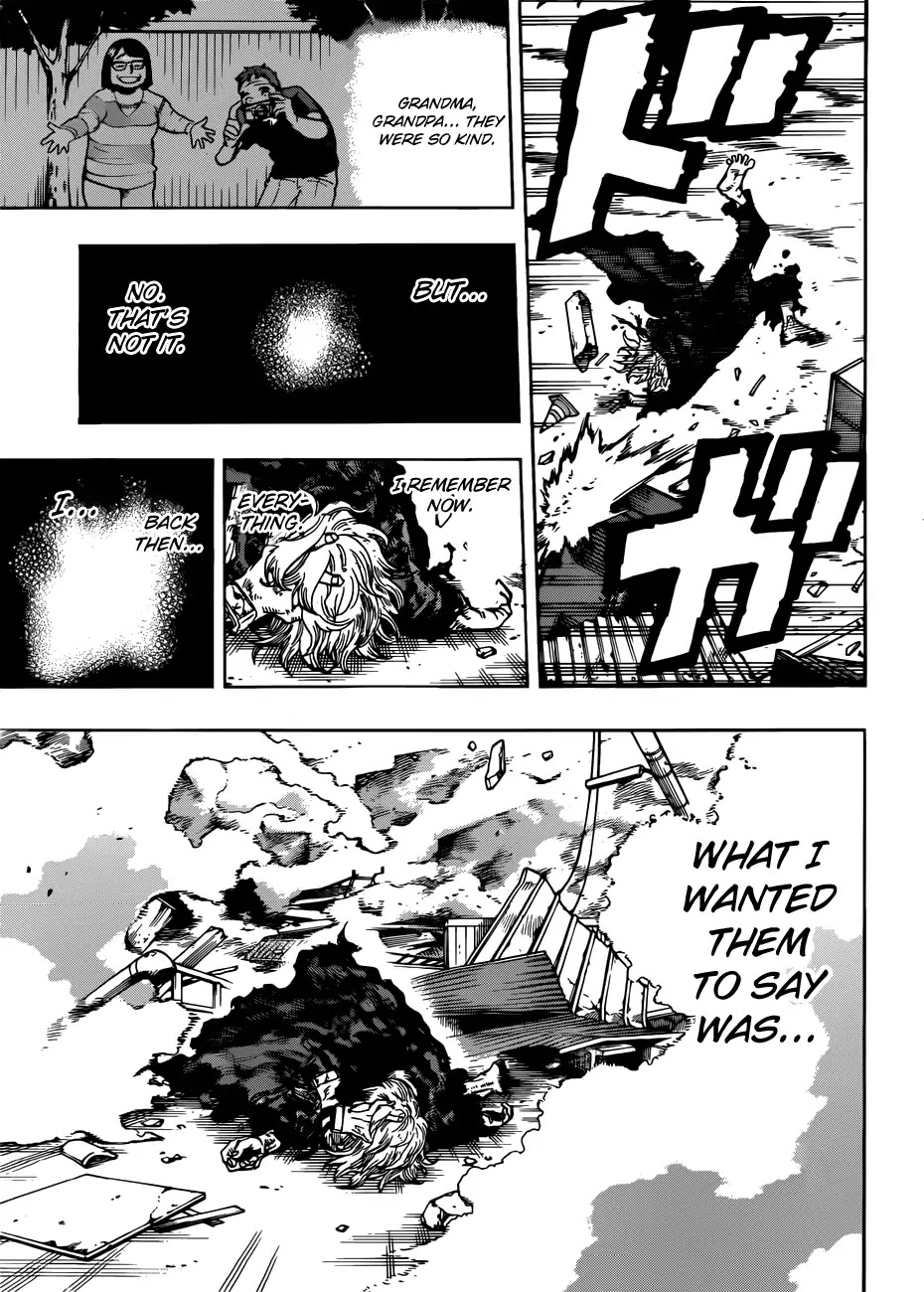 Boku no Hero Academia Chapter 234 page 13 - Chapter 234: Perception Collapse