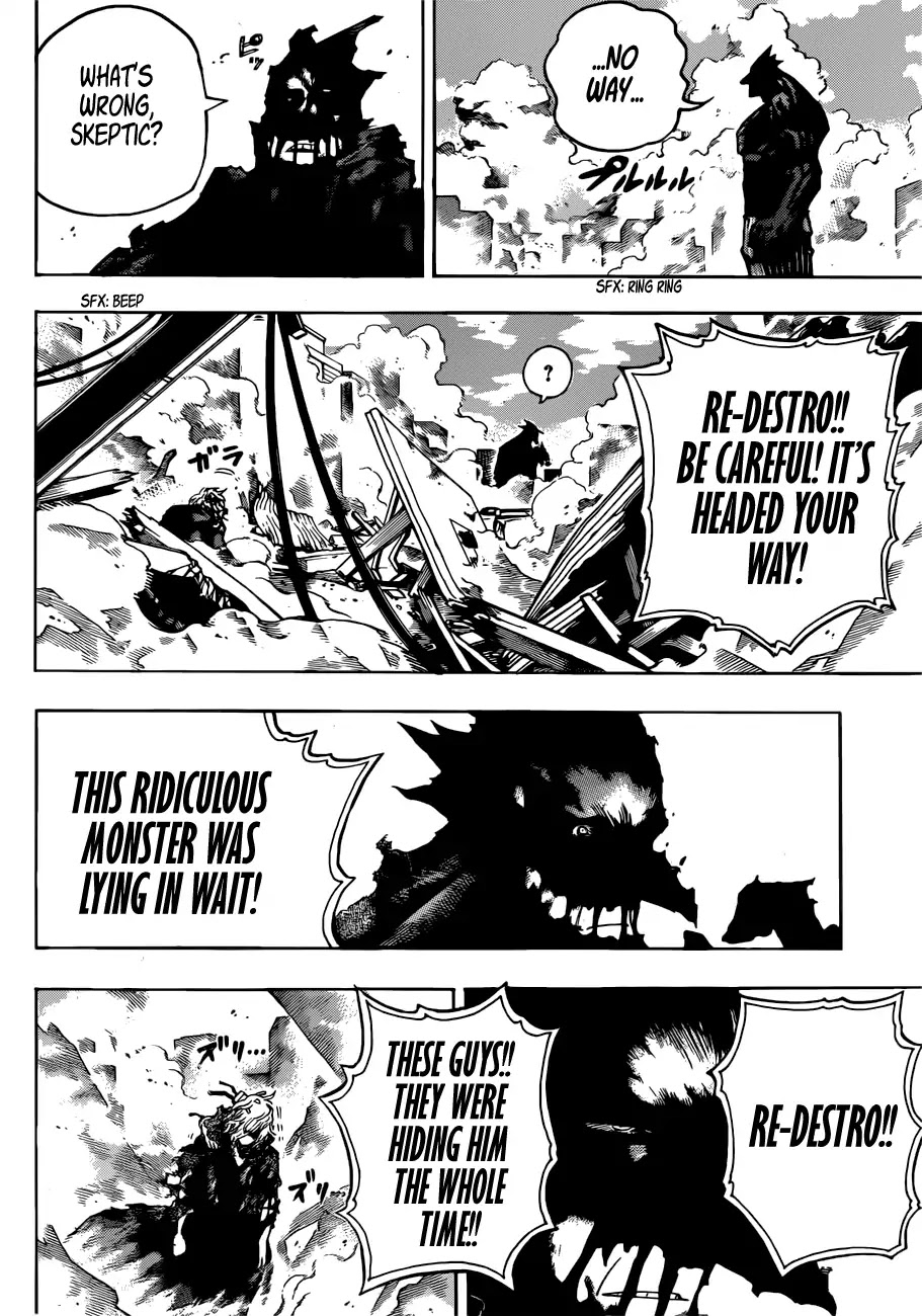 Boku no Hero Academia Chapter 234 page 14 - Chapter 234: Perception Collapse