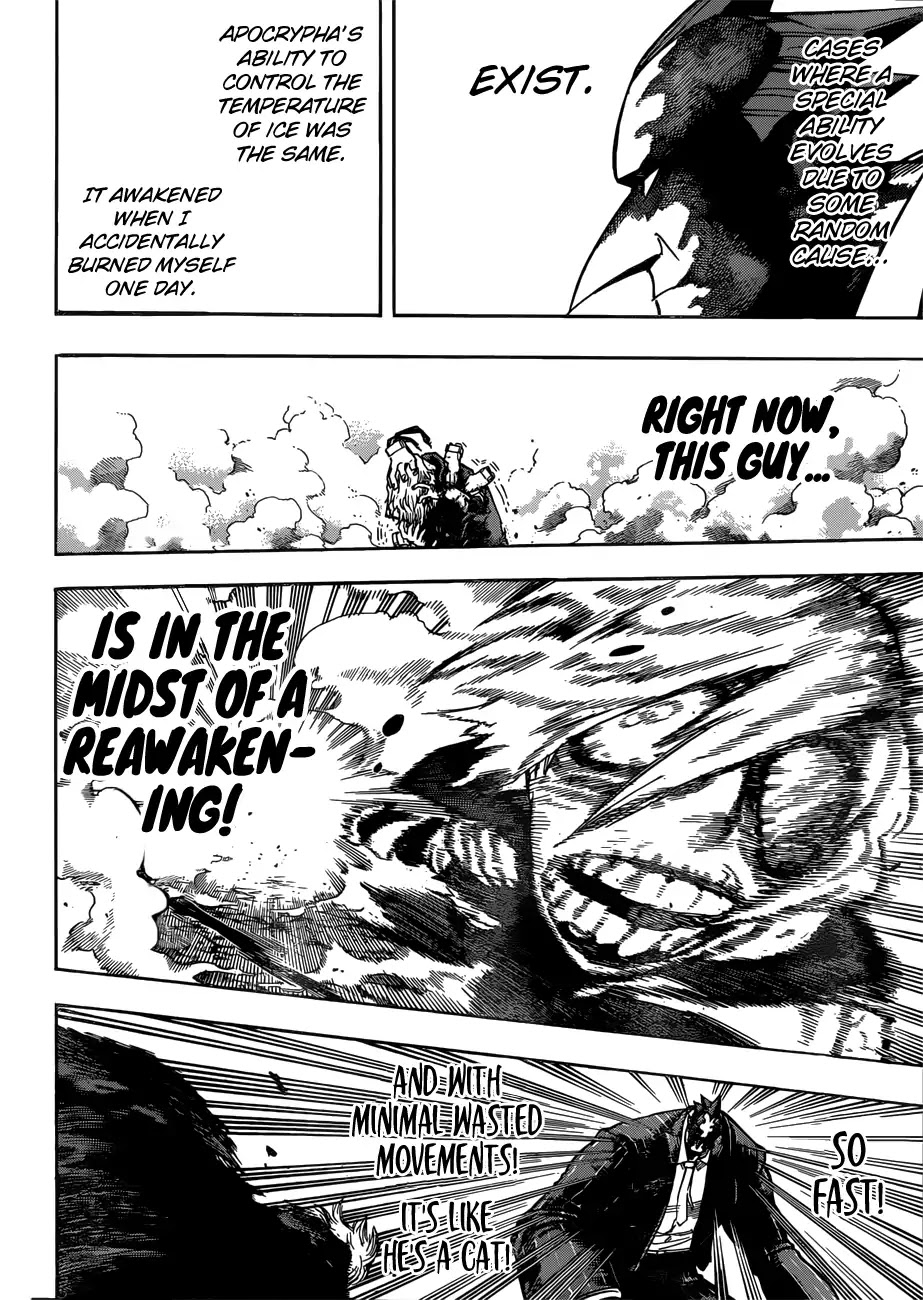 Boku no Hero Academia Chapter 234 page 9 - Chapter 234: Perception Collapse