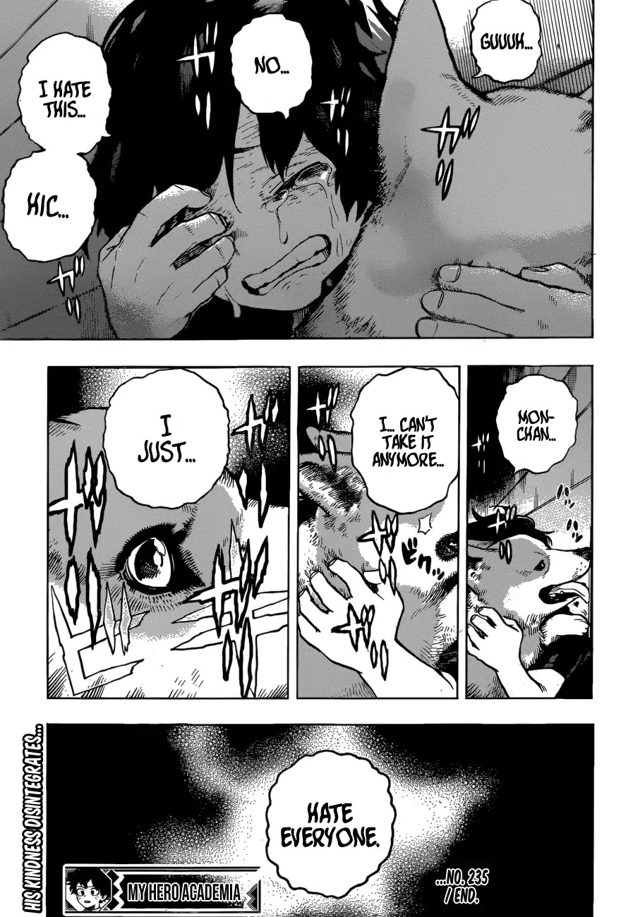 Boku no Hero Academia Chapter 235 page 19 - Chapter 235: Shimura Tenko: Origins
