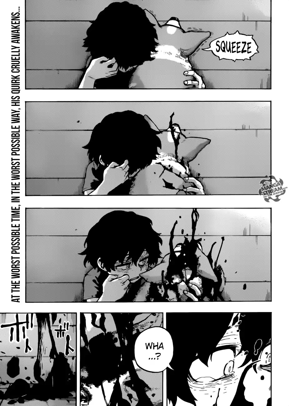 Boku no Hero Academia Chapter 236 page 1 - Chapter 236: Tenko Shimura: Origin 2