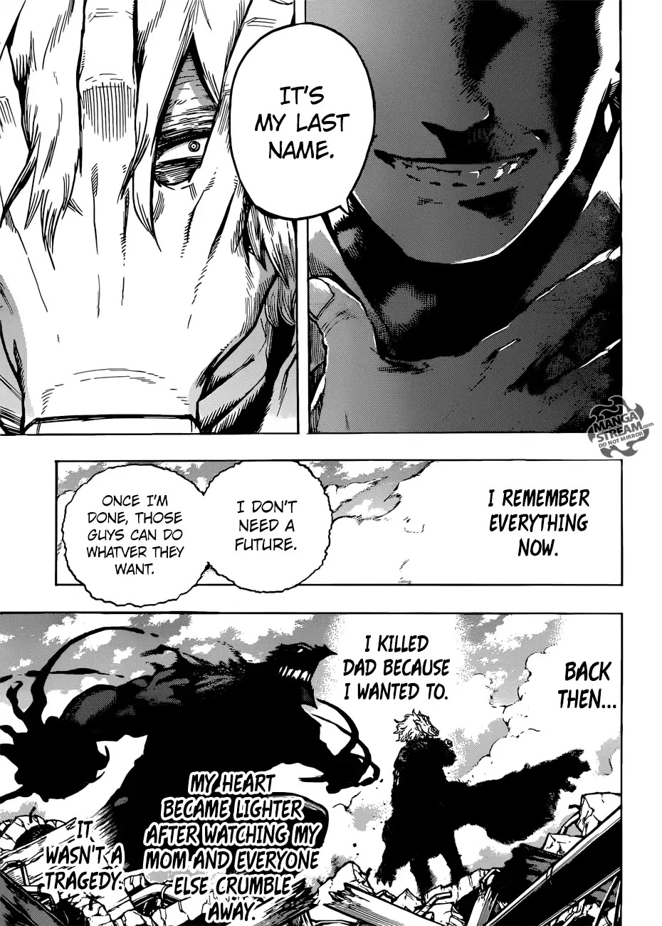 Boku no Hero Academia Chapter 237 page 14 - Chapter 237: Tomura Shigaraki: Origin
