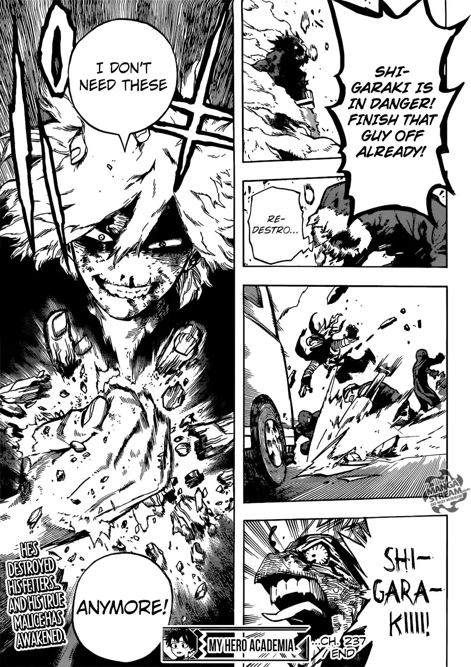 Boku no Hero Academia Chapter 237 page 16 - Chapter 237: Tomura Shigaraki: Origin