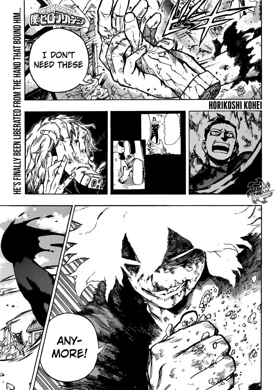 Boku no Hero Academia Chapter 238 page 1 - Chapter 238: Liberation