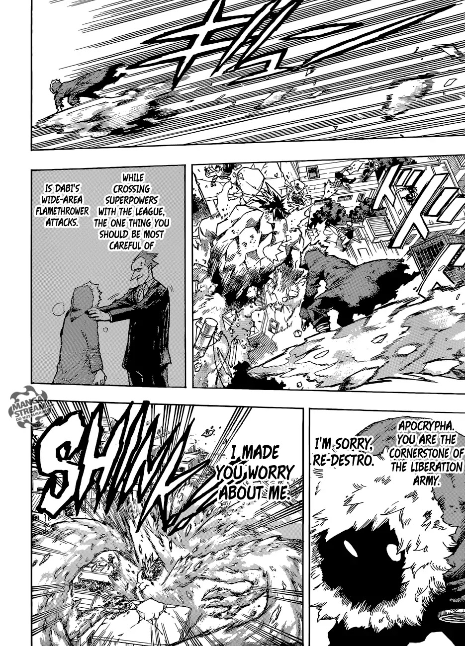 Boku no Hero Academia Chapter 238 page 10 - Chapter 238: Liberation