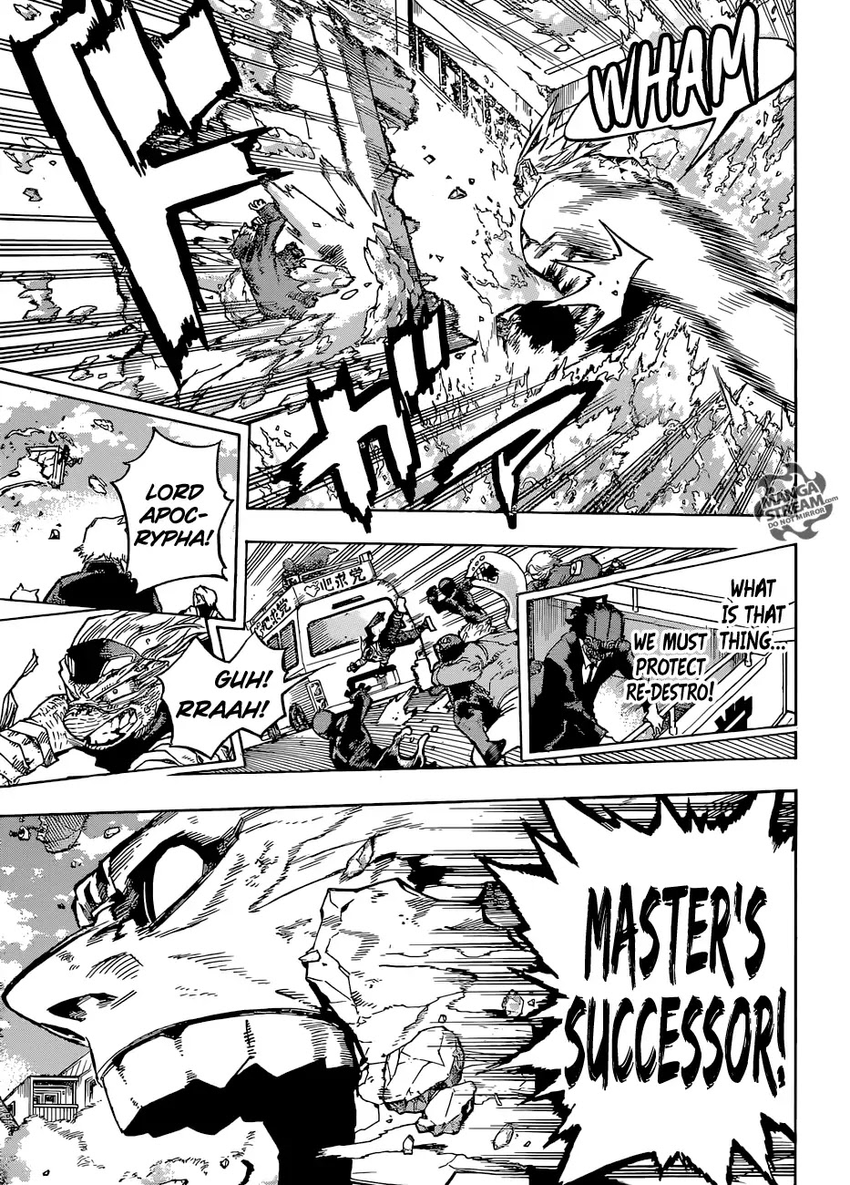 Boku no Hero Academia Chapter 238 page 11 - Chapter 238: Liberation