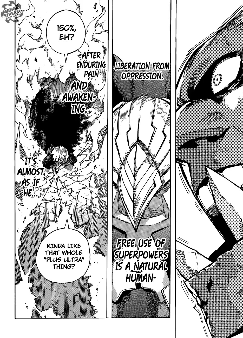 Boku no Hero Academia Chapter 238 page 12 - Chapter 238: Liberation