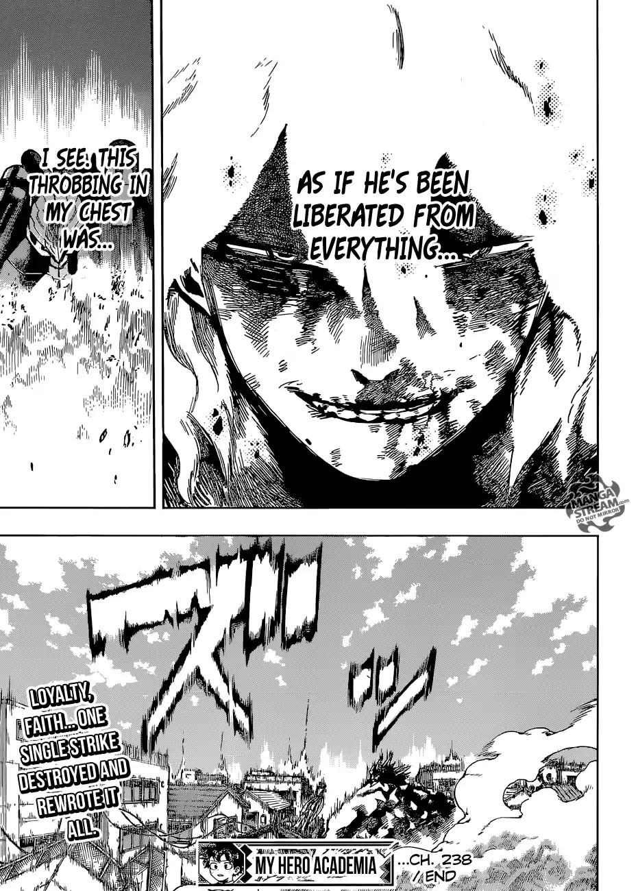Boku no Hero Academia Chapter 238 page 13 - Chapter 238: Liberation