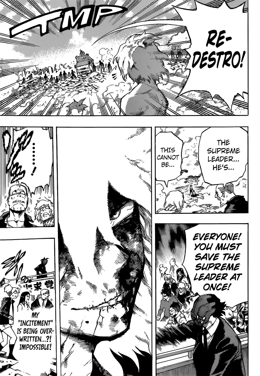 Boku no Hero Academia Chapter 239 page 11 - Chapter 239: Succession
