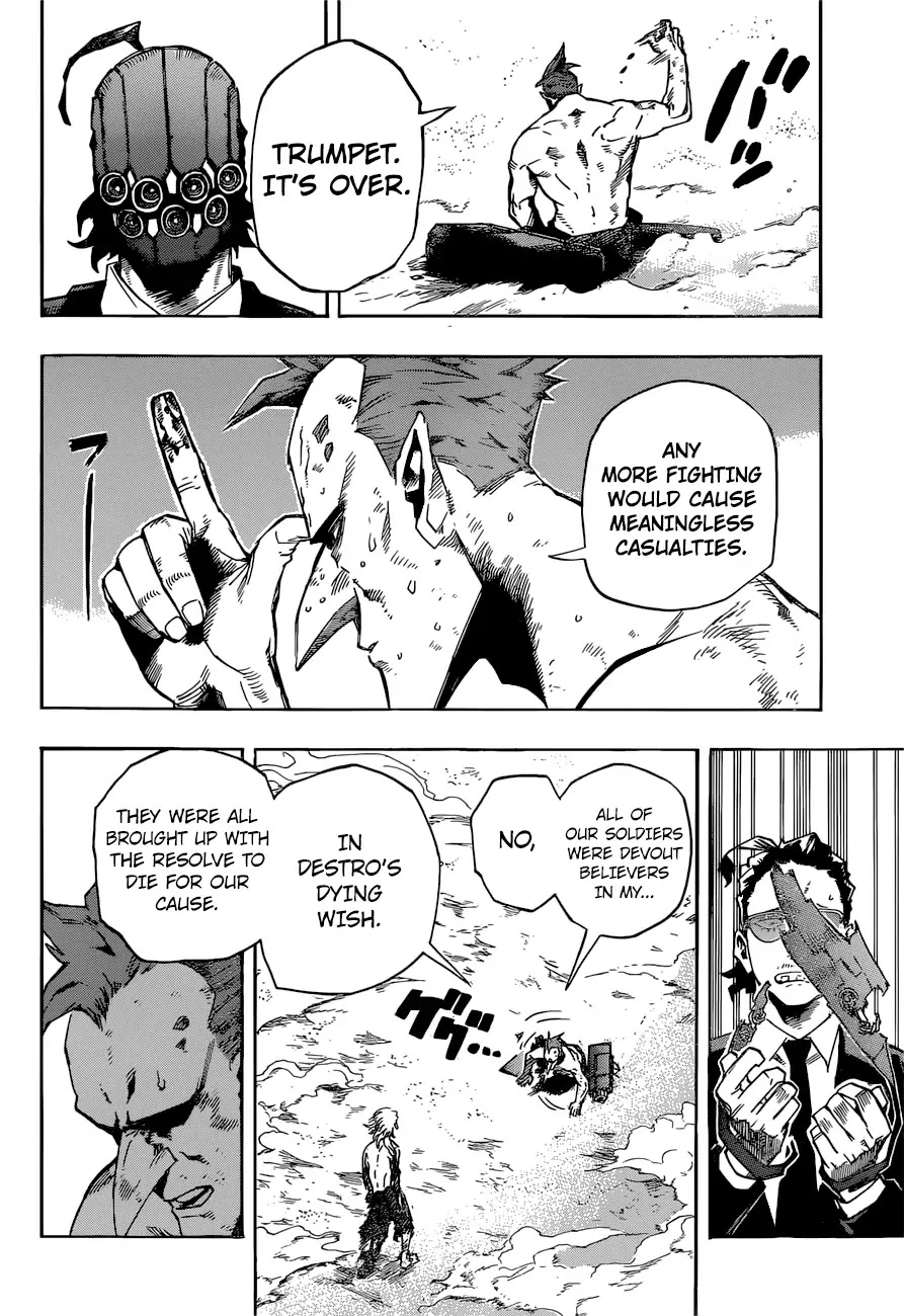 Boku no Hero Academia Chapter 239 page 12 - Chapter 239: Succession