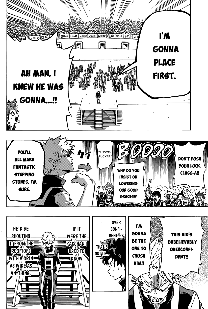 Boku no Hero Academia Chapter 24 page 10 - Chapter 24: Dash and Kick 'Em Down