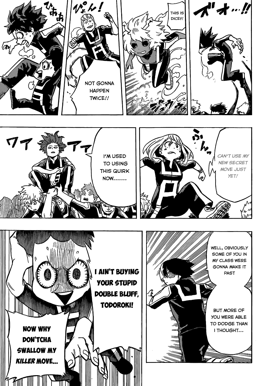 Boku no Hero Academia Chapter 24 page 17 - Chapter 24: Dash and Kick 'Em Down