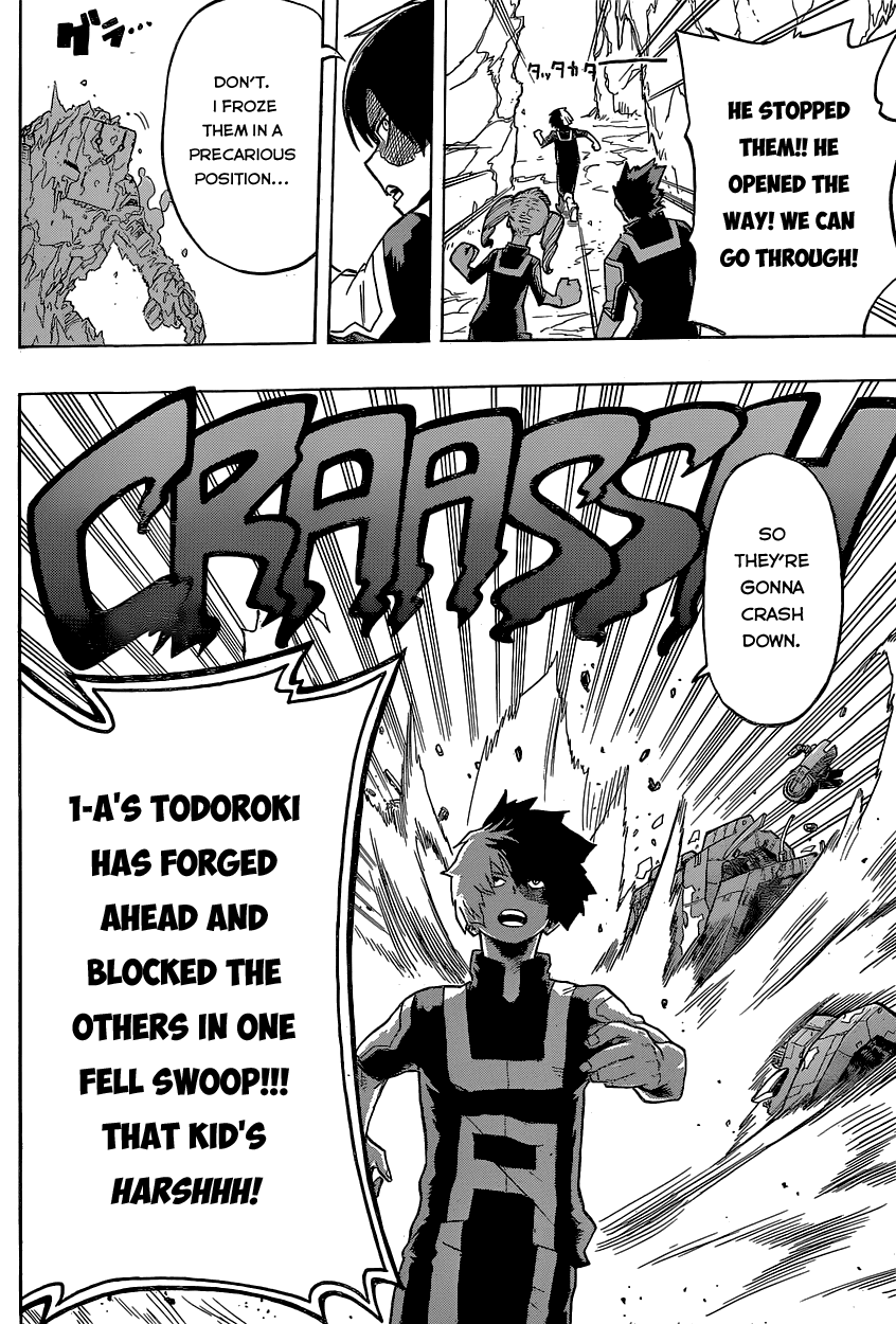 Boku no Hero Academia Chapter 24 page 22 - Chapter 24: Dash and Kick 'Em Down