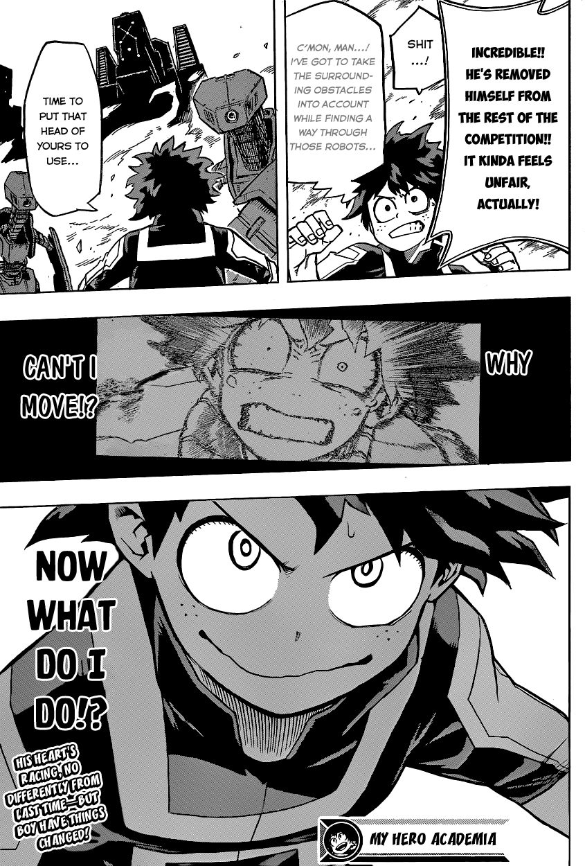 Boku no Hero Academia Chapter 24 page 23 - Chapter 24: Dash and Kick 'Em Down