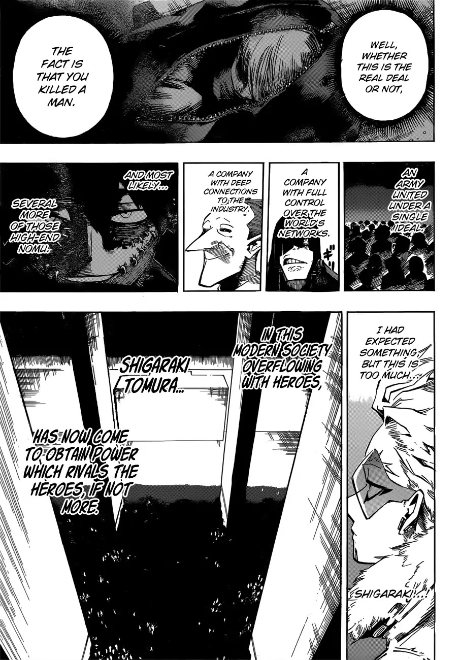 Boku no Hero Academia Chapter 240 page 11 - Chapter 240: Power