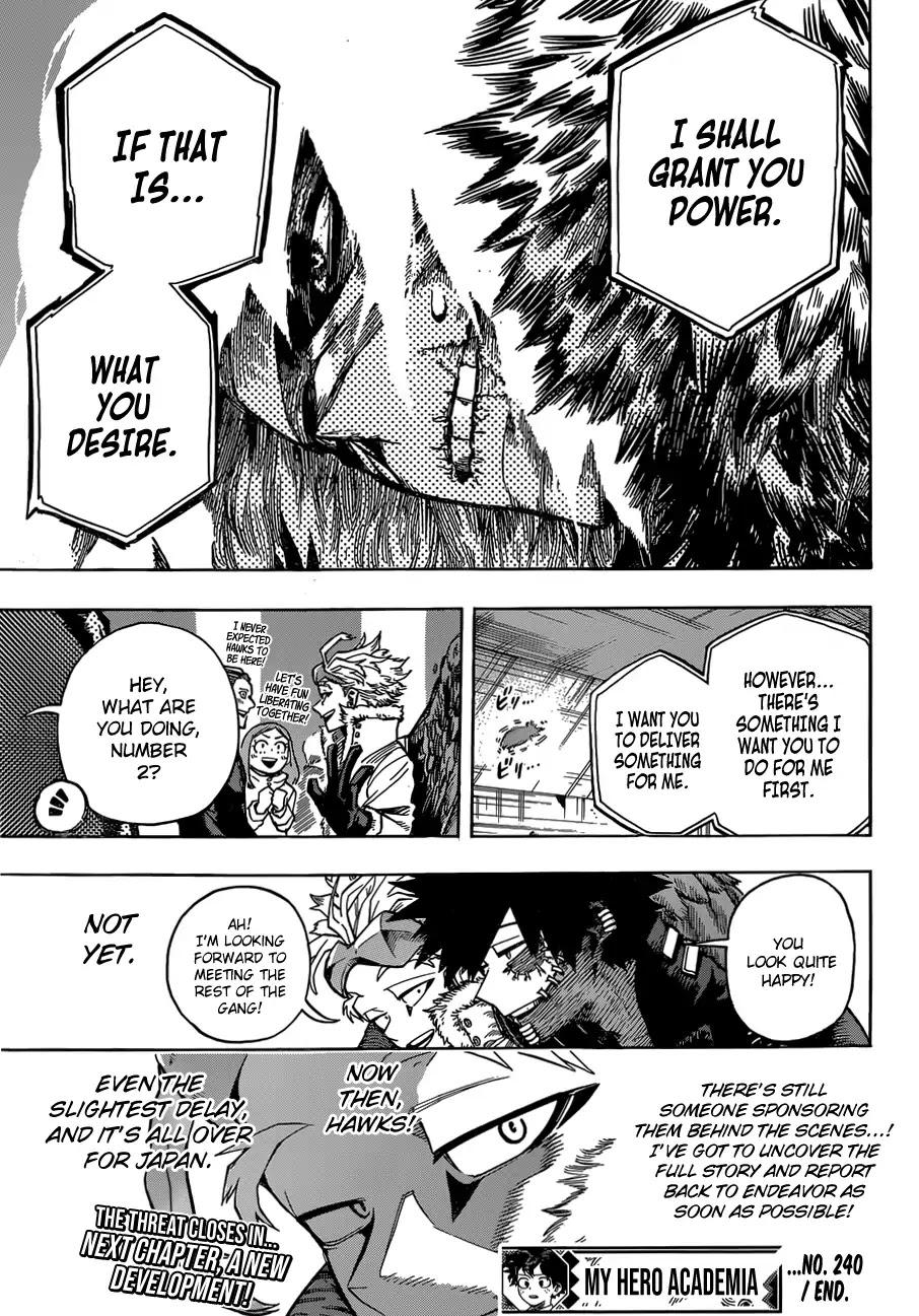 Boku no Hero Academia Chapter 240 page 13 - Chapter 240: Power