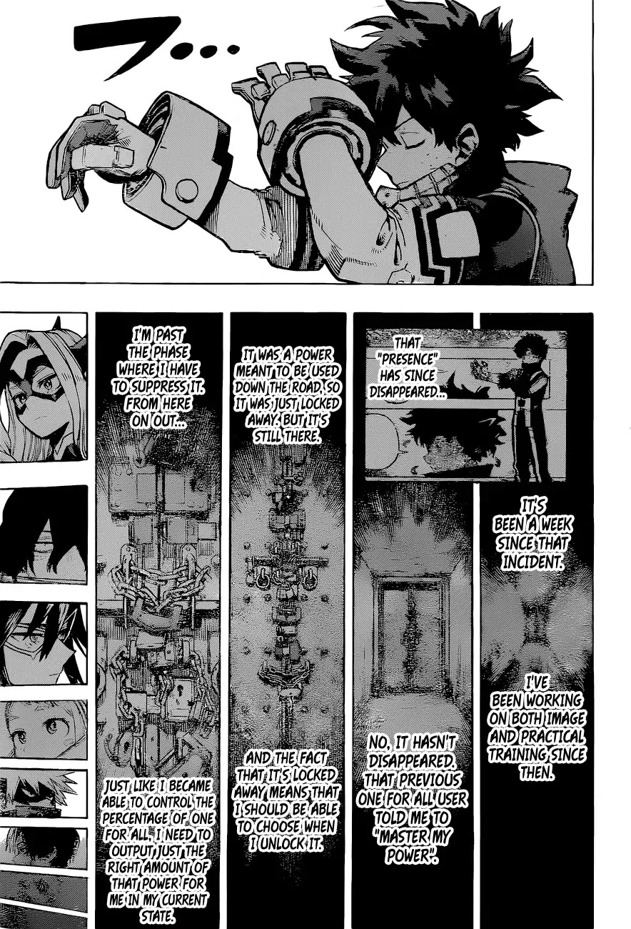 Boku no Hero Academia Chapter 241 page 16 - Chapter 241: Answer! The Interviews