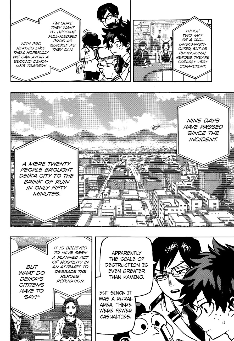 Boku no Hero Academia Chapter 241 page 5 - Chapter 241: Answer! The Interviews