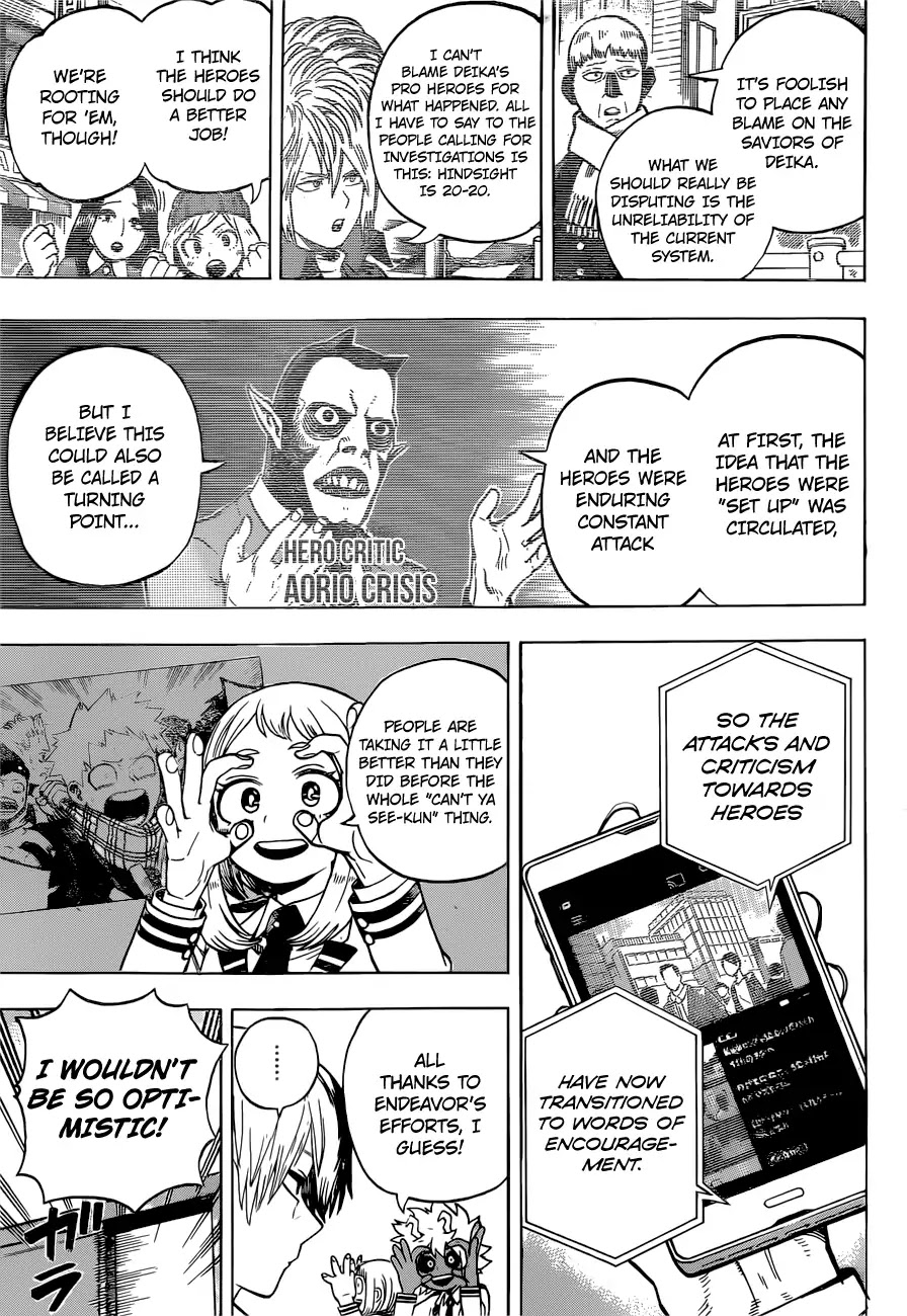 Boku no Hero Academia Chapter 241 page 6 - Chapter 241: Answer! The Interviews