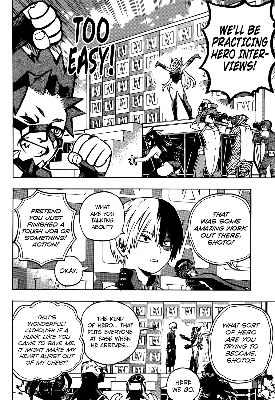 Boku no Hero Academia Chapter 241 page 9 - Chapter 241: Answer! The Interviews